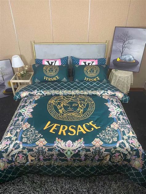 versace bed set replica|versace bedroom furniture set.